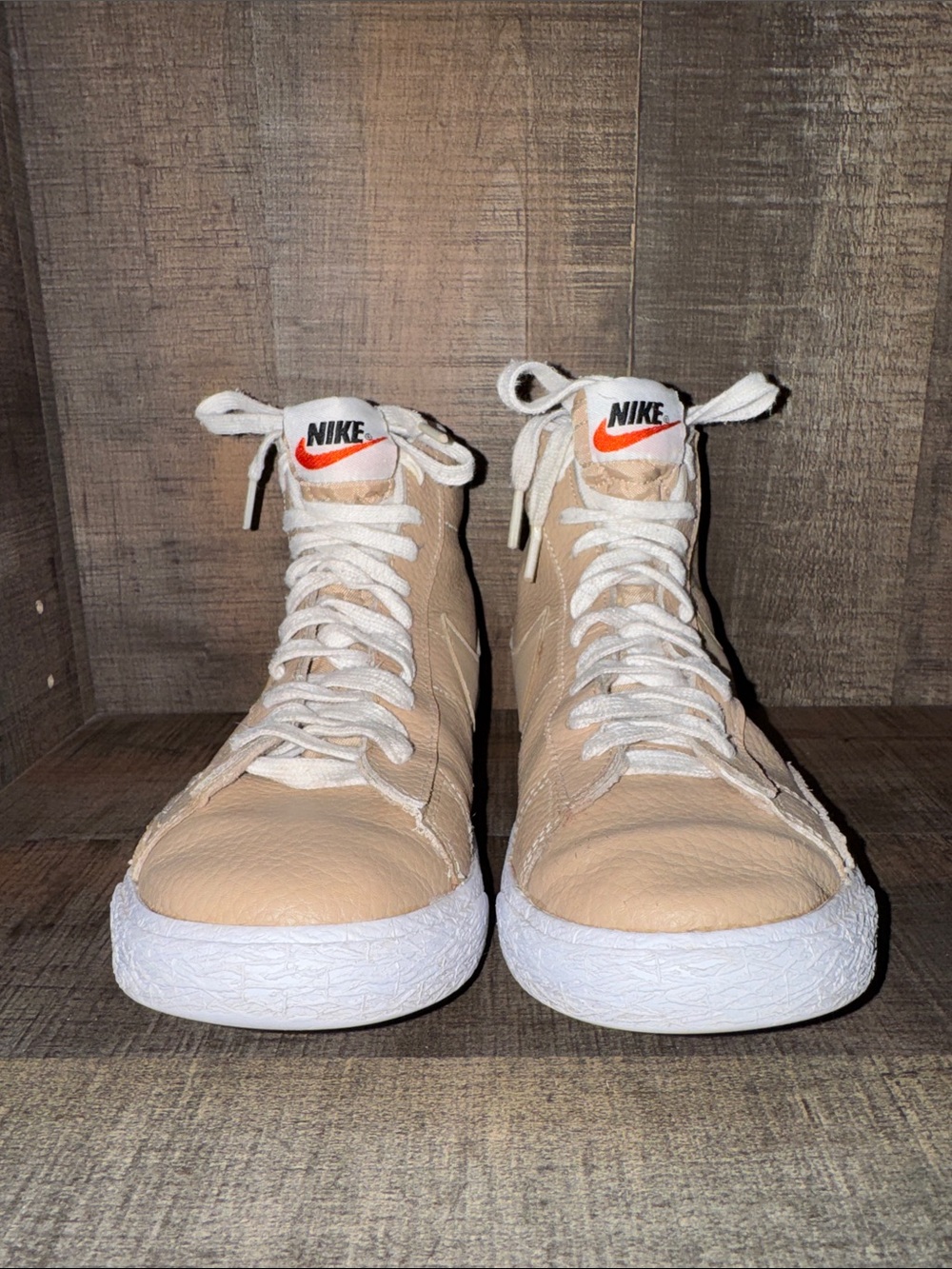 Nike BLAZER MID premium line summit sneakers-size Y5 - Picture 3 of 10